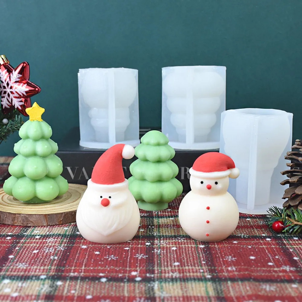 Cream Star Tree Candle Silicon - Soap Making Gifts ulasan dan harga