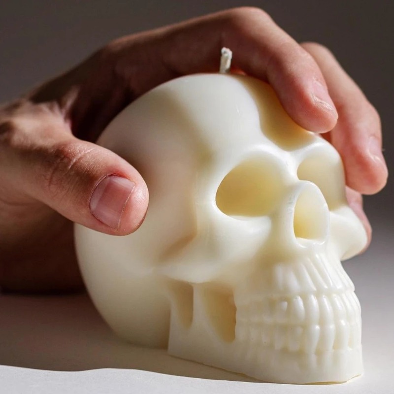 3D Skull Silicone Candle Molds - Soap Making Gifts ulasan dan harga
