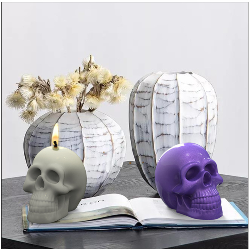 3D Skull Silicone Candle Molds - Soap Making Gifts ulasan dan harga